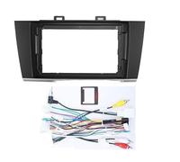Lettore Stereo Pannello para Subaru para Outback 2014 Marco para Radio Coche 9 Pulgadas con Pantalla Estéreo Reproductor CD DVD Android Incluye Cables Arnés Soporte RESPUNEKBAH(For Subaru Outback5)