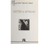 Lettre À Myriam (ebook)