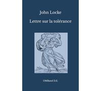Lettre sur la tolérance: (Édition intégrale)