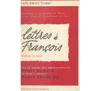 Lettres À François Étudiant En Droit (ebook)