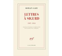 Lettres à Sigurd: 1937-1944