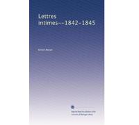 Lettres intimes--1842-1845