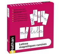Lettres magnetiques cursive