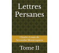 Lettres Persanes