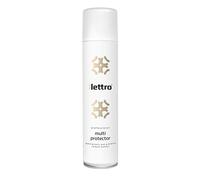 Lettro Multi Protector - Spray Impermeabilizante para Cuero, Textiles y Tejidos, Repele el agua y la suciedad - Para Riendas de Caballo, Tapicerías, Muebles, Chaquetas, Zapatos y Bolsos, 400 ml