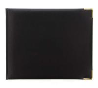 Letts Classic Quarto Landscape - Libro de visitas, color negro