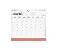 LETTS Conscious Wall Calendar Clay 2024