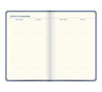Letts Icon - Diario de viaje, color azul