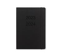 Letts Memo - Agenda académica 2023.2024, tamaño A5, color negro