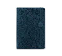 LETTS of London Baroque - Semana A5 en 2 páginas, multilingüe, azul marino 2024