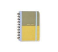 Letts of London Colour Block 27-031900 - Agenda académica 2026/2027, vista semanal, tamaño A6, color lima