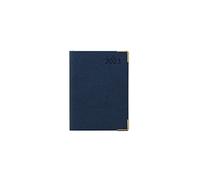 Letts of London Connoisseur Mini Pocket semana para ver el diario 2023 - azul, 23-TC3EPBL