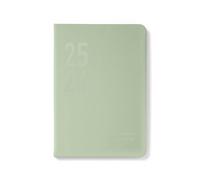 Letts of London Conscious 26-031829 - Agenda académica A5 académica 2025/2026 día por página con citas, color salvia