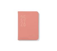 Letts of London Conscious 26-031840 - Agenda académica A6 2025/2026 día por página con citas, color arcilla