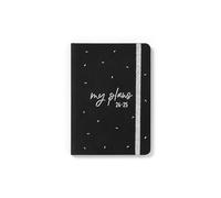 Letts of London Joy - Agenda académica 2024/2025, tamaño A6, vista semanal, color negro