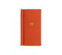 Letts of London Legacy Slim Pkt - Libreta de direcciones, color naranja