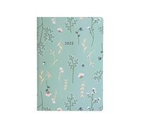 Letts of London Meadow - Agenda de 2023, tamaño A5, color azul, 23-082077