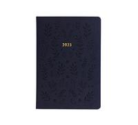 Letts Woodland Agenda semanal 2023, tamaño A5, color azul marino