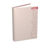 L'ÉTUDIANT - Agenda diaria 2019 - 2020 de agosto a julio - 1 día por página, formato 15 x 20 cm, color rosa metalizado