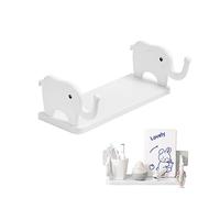 letuxaamz Estante Flotante Estantes Pared Baño - Estanteria Sin Perforar Almacenamiento Organizador Maquillaje Especias Montado Librería, Ideal para Cocina, Sala Estar, Ducha Colgante Montaje Oculto