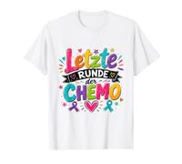 Letzte Runde Der Chemo Apparel Buntes Krebs Conciencia Camiseta