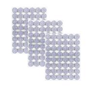 Leucasa 144 Piezas Protector Patas Sillas 15mm Fieltro Adhesivo 5mm Espesor para Patas de Muebles, Patas de Sillas y Protección de Suelos de Madera Noble(Gris, 15mm)