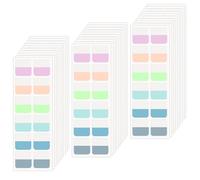 Leucasa 360 Piezas Marcadores Adhesivos 6 Colores Notas Adhesivas Marcadores Libros para Leer Escribir,Estudiar,Oficina,Escuela Planificador Memo