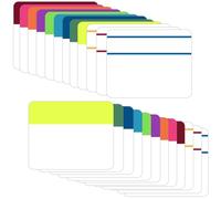 Leucasa 480 Pezzi Segnapagina Adesivi 12 Colori 2 Inch Sticky Notes Segnapagina Colorati per La Lettura, La Scrittura, Lo Studio, L'ufficio, La Scuola Planner Memo