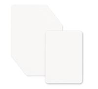 Leucasa 60 Piezas Cartulina Kraft A6 10.5X14.8CM Tarjetas Postales A6 300g/m² Imprimible para DIY Creative,Invitaciones de Boda,Tarjetas de Agradecimiento