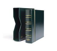 Leuchtturm 301280 Álbum para Monedas Numis Classic - In stuche Protector y 5 Fundas para Monedas de Ø 44, 34, 25, 17 mm - Verde