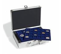Leuchtturm 306206 Maletín para Monedas Cargo S 6 - Incl. 6 bandejas para 112 Monedas diversas de hasta 48 mm Ø - 292 x 97 x 213 mm