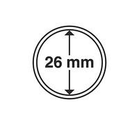 Leuchtturm 309404 cápsulas de Monedas diámetro Interior 26 mm