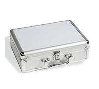 Leuchtturm 311927 Maletín portamonedas Cargo S 6 - sin bandejas - tamaño: 292 x 97 x 213 mm - Plateado