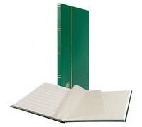 Leuchtturm 312361 Clasificador DIN A4, 16 páginas blancas, tapa no acolchada,verde