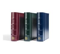 Leuchtturm 314054 Álbum de postales CL - álbum de recortes con 50 fundas transparentes - azul