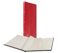 Leuchtturm 315566 Clasificador DIN A4, 16 páginas blancas, tapa no acolchada,rojo