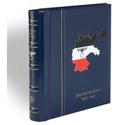 Leuchtturm 324003 SF álbum preimpreso - para sellos Perfect DP en diseño clásico - DEUTSCHES REICH 1933-1945 - azul