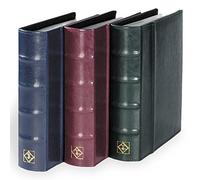 Leuchtturm 324017 Álbum de Hojas de Primer día - Carpeta con 50 Fundas Transparentes - Azul