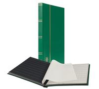 Leuchtturm 327381 Clasificador DIN A4, 32 páginas Negras, Tapa no Acolchada, Verde