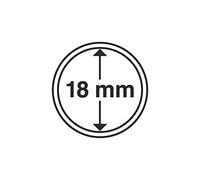 Leuchtturm 330328 cápsulas de Monedas diámetro Interior 18 mm