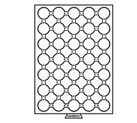Leuchtturm 335354 MB Monedero para cápsulas - 26 mm Ø diámetro Interior - para Monedas de 2 Euros - Color Humo