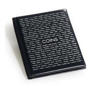 Leuchtturm Álbum de bolsillo para 96 monedas 335392 – 8 hojas (12/hoja) – Azul