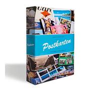 Leuchtturm 342620 Álbum de coleccionista - Álbum de Postales para 200 Postales - 50 Fundas rígidas