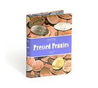 Leuchtturm 342625 Álbum de bolsillo - Álbum de colección para 48 monedas Pennie prensadas, monedas alargadas, Squeeze, Pressling, Souvenir Coin