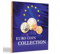 Leuchtturm 346511 Álbum para Monedas PRESSO Euro Coin Collection Álbum para 26 Juegos de Monedas Euro