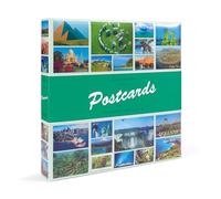 Leuchtturm 347771 Álbum de colección - Álbum de postales para 600 postales -50 fundas rígidas