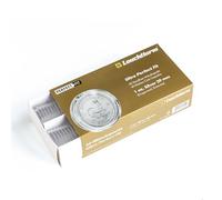 Leuchtturm 365350 Cápsulas para Monedas Ultra - 40 Piezas para Monedas de Plata de 1 Oz como Krugerrand, Britannia - Transparente, 39 mm