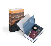 Leuchtturm 366255 Toscana Caja Fuerte para Libros - Acero 240 x 155 x 55 mm, Caja Fuerte con Llave para Objetos de Valor, Tapa Alemana, Colorido