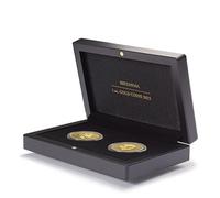 Leuchtturm 369502 Estuche para Monedas Volterra, para 2 Monedas de Oro Britannia (1oz.), año 2023 - sin Monedas ni cápsulas