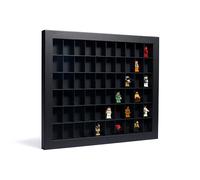 Leuchtturm 373295 Caja de colección, 60 Compartimentos de 50 x 36 x 33 mm, para Figuras de colección - cartón Negro